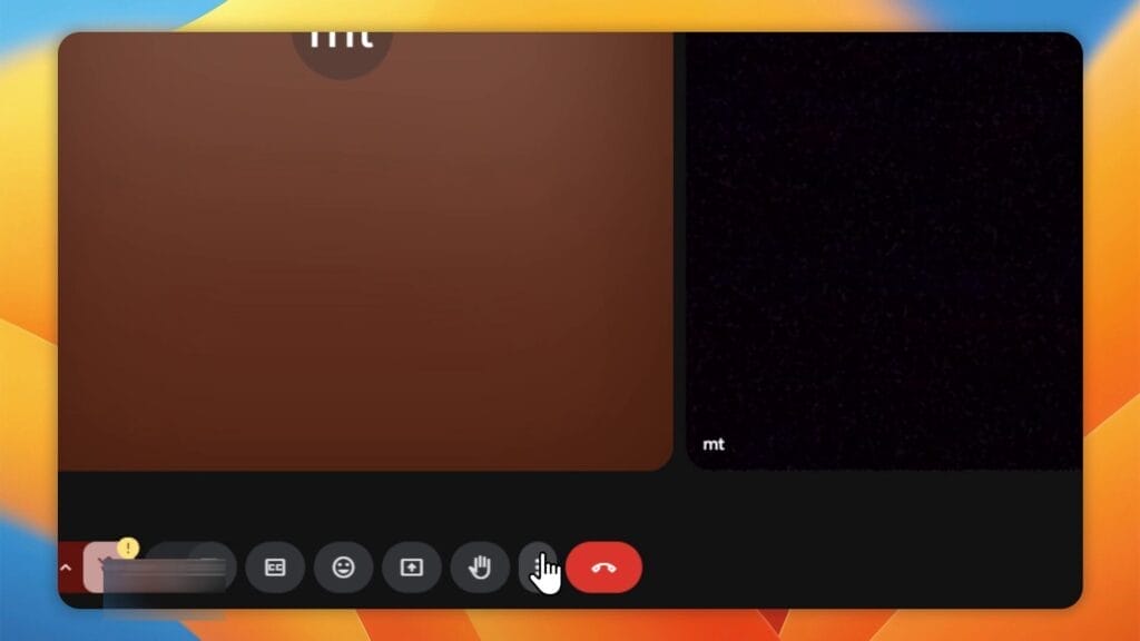 HOW TO CHANGE GOOGLE MEET PORTRAIT TILES TO LANDSCAPE (3)