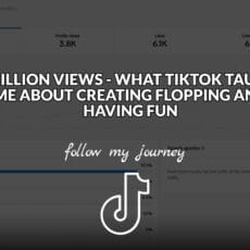 1 MILLION VIEWS WHAT TIKTOK TAUGHT ME ABOUT CREATING FLOPPING AND HAVING FUN