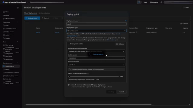 How to add OpenAI GTP 5 in Azure AI Foundry Step 0 02 47