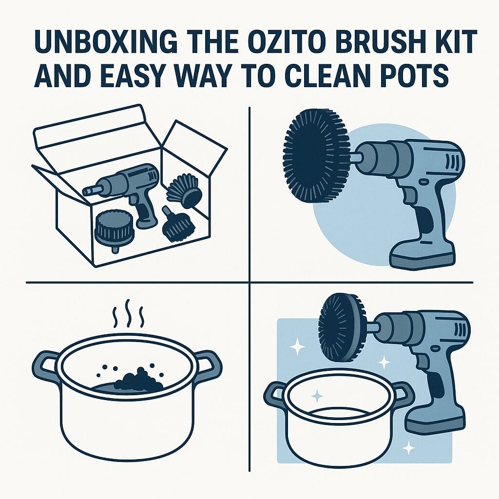 Ozito Drill Cleaning Kit