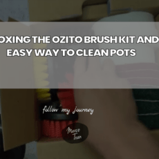 UNBOXING THE OZITO BRUSH KIT AND EASY WAY TO CLEAN header 6