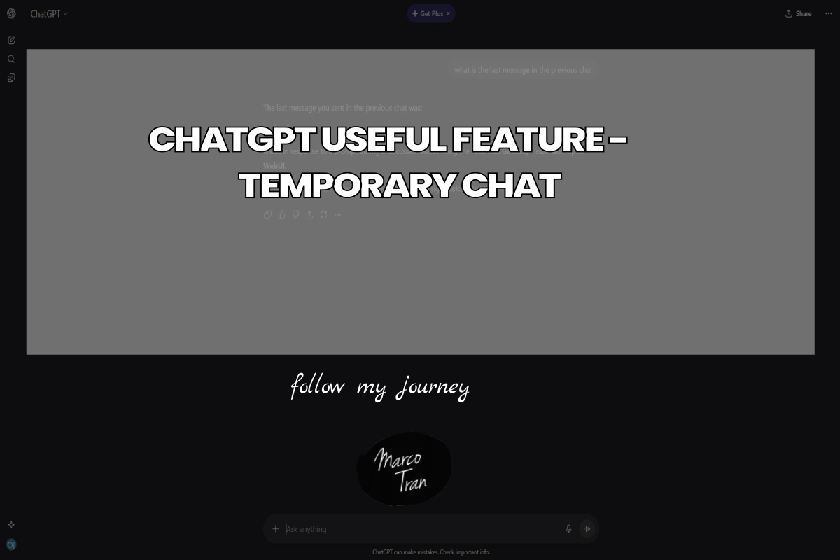 CHATGPT USEFUL FEATURE TEMPORARY CHAT header 1