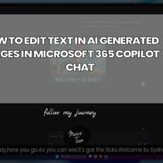 HOW TO EDIT TEXT IN AI GENERATED IMAGES IN MICROSO header