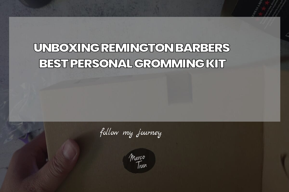 UNBOXING REMINGTON BARBERS BEST PERSONAL GROMMING header