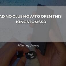 HAD NO CLUE HOW TO OPEN THIS KINGSTON SSD header