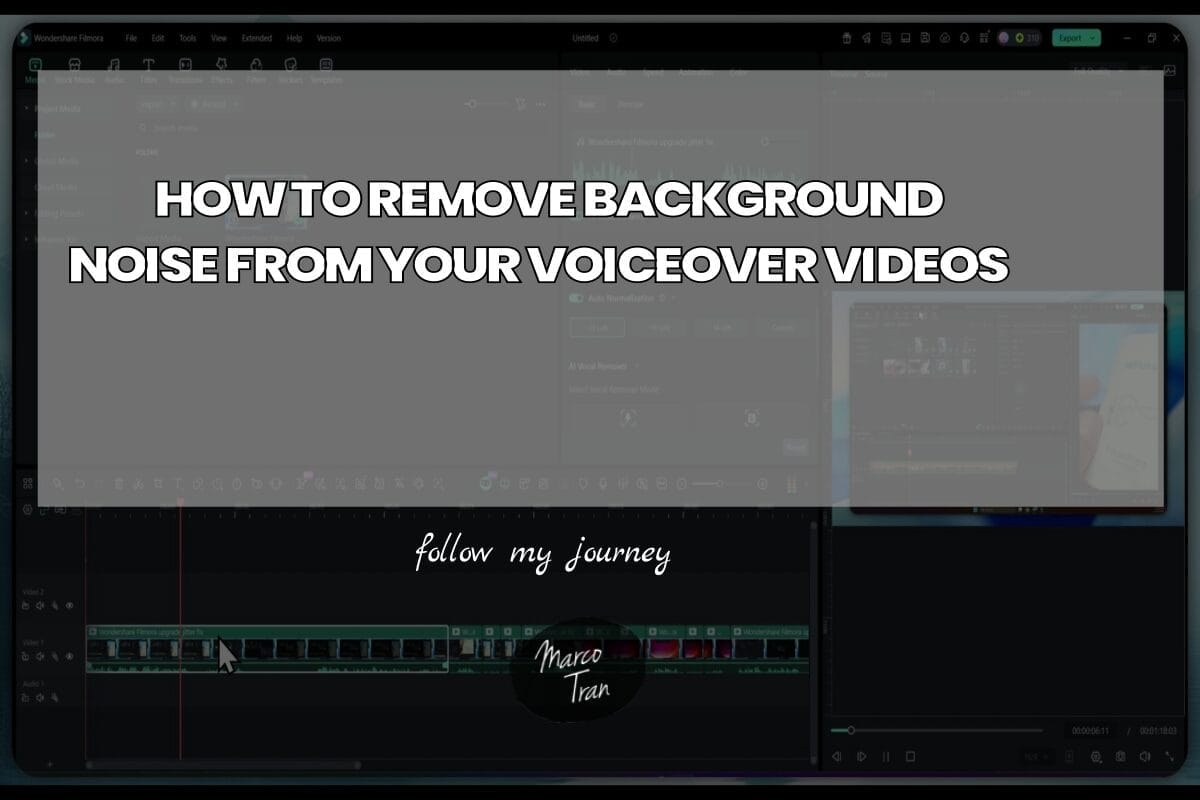 HOW TO REMOVE BACKGROUND NOISE FROM YOUR VOICEOVER header