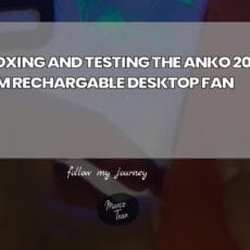 UNBOXING AND TESTING THE ANKO 20 CM RECHARGABLE DE header