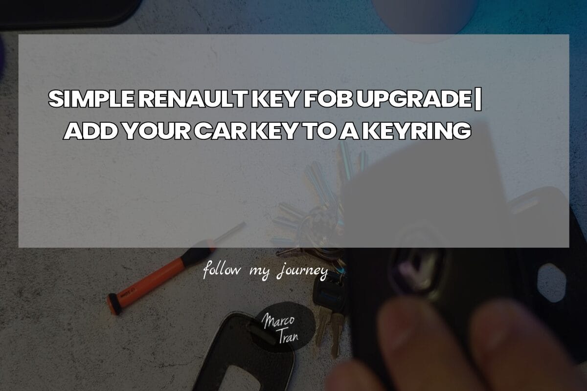 SIMPLE RENAULT KEY FOB UPGRADE ADD YOUR CAR KEY T header