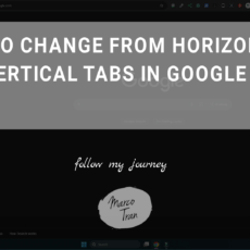 HOW TO CHANGE FROM HORIZONTAL TABS TO VERTICAL TAB header