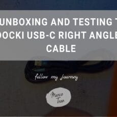 UNBOXING AND TESTING THE TOOCKI USB C RIGHT ANGLE header