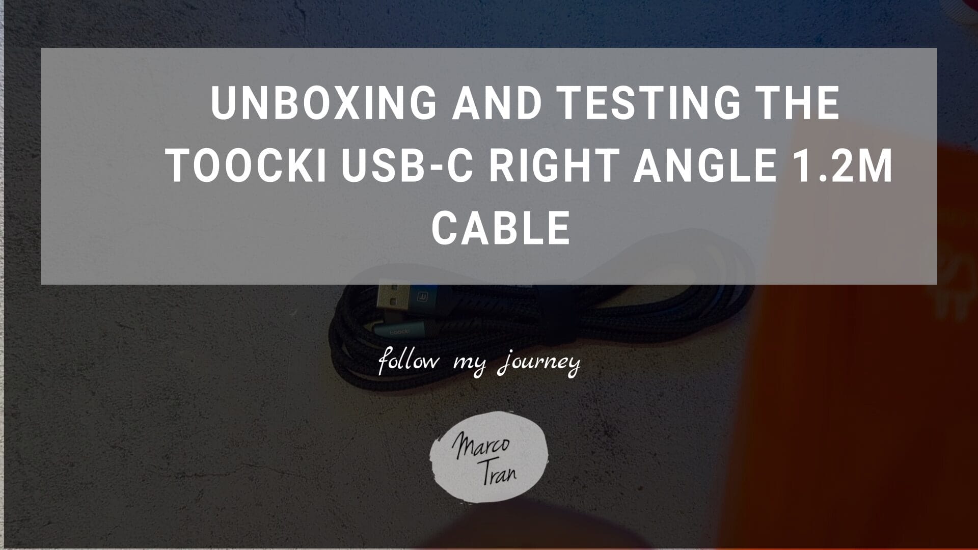 UNBOXING AND TESTING THE TOOCKI USB C RIGHT ANGLE header
